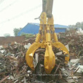 Hydraulic excavator grab  discount price 360 rotating mechanical stone grab  for excavator with construction work